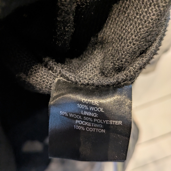 Swanndri Mosgiel Mens Wool Zip Front Bush Shirt/Coat Grey Blue - Picture 14 of 16